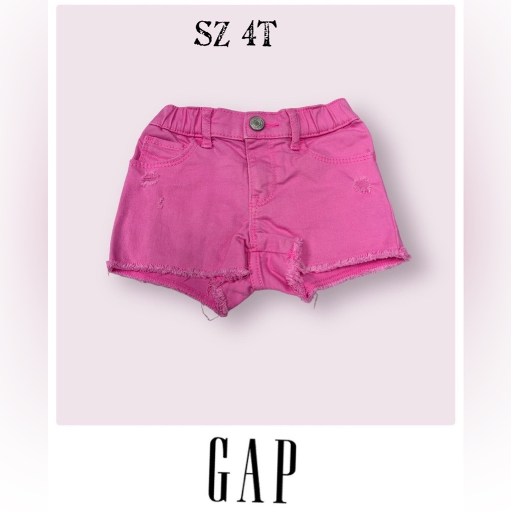 Baby GAP SZ 4 toddler girl  pink shorts